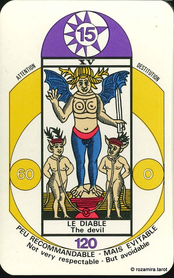 Numerological tarot
