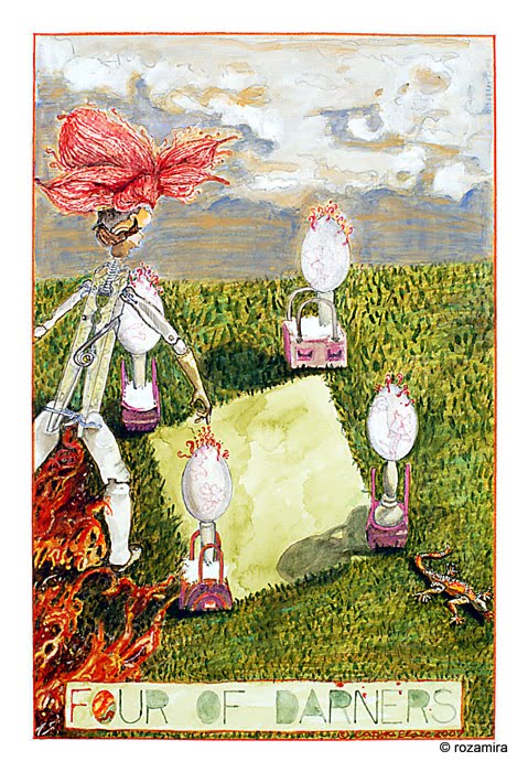 Clothespin Tarot