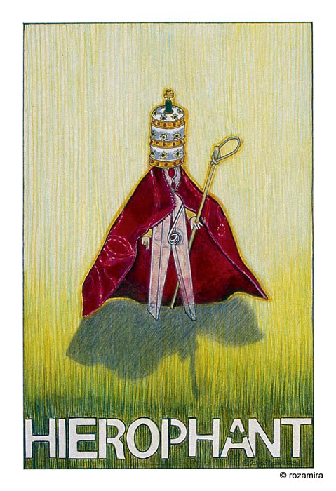 Clothespin Tarot