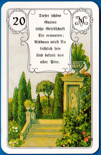 Lenormand Red Owl (Rote Eule)