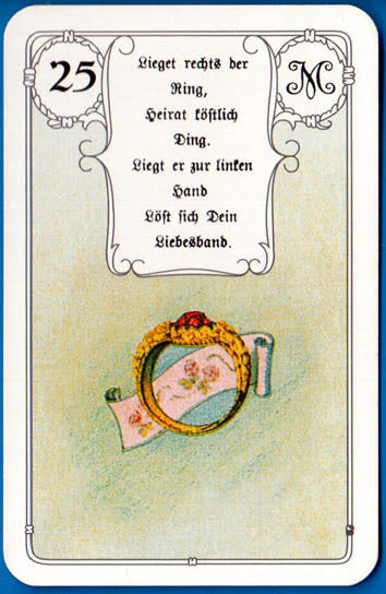 Lenormand Red Owl (Rote Eule)