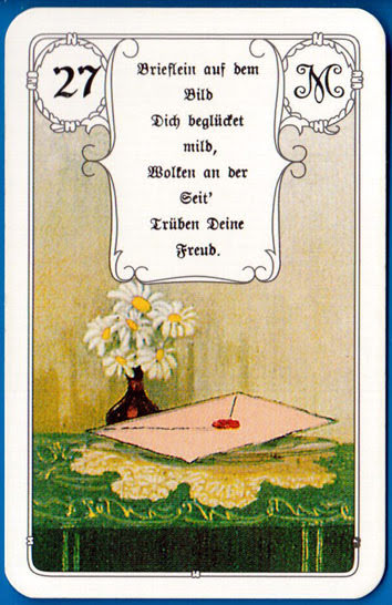 Lenormand Red Owl (Rote Eule)