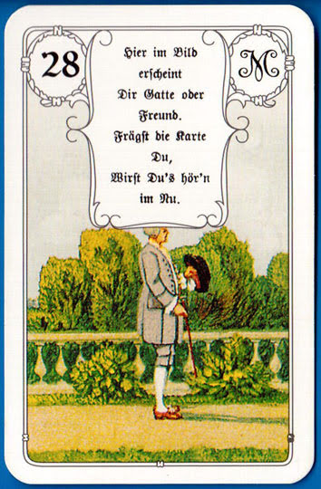 Lenormand Red Owl (Rote Eule)