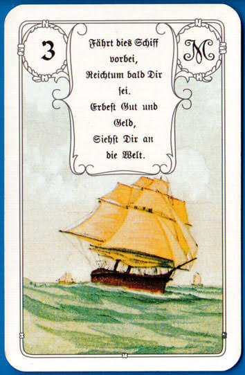 Lenormand Red Owl (Rote Eule)