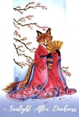Foxfire. The Kitsune Oracle