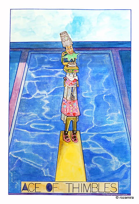 Clothespin Tarot