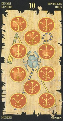 Egyptian tarots