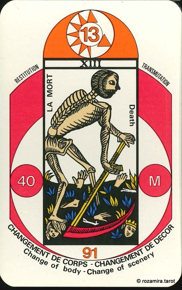 Numerological tarot