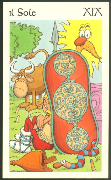 Tarocchi dei Celti (1991) Benito Jacovitti