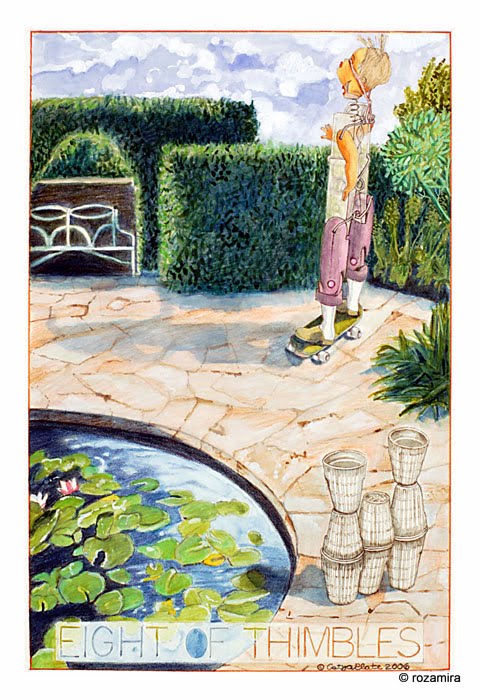Clothespin Tarot