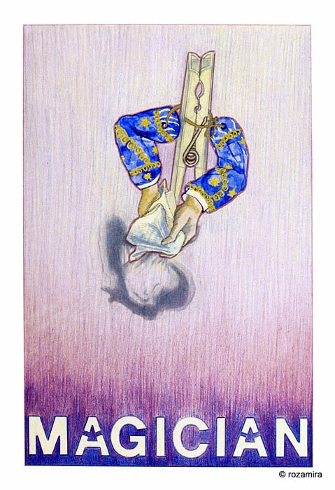 Clothespin Tarot