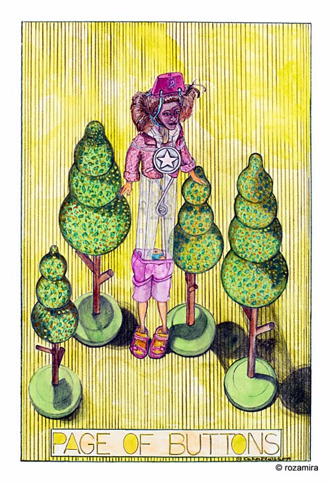 Clothespin Tarot