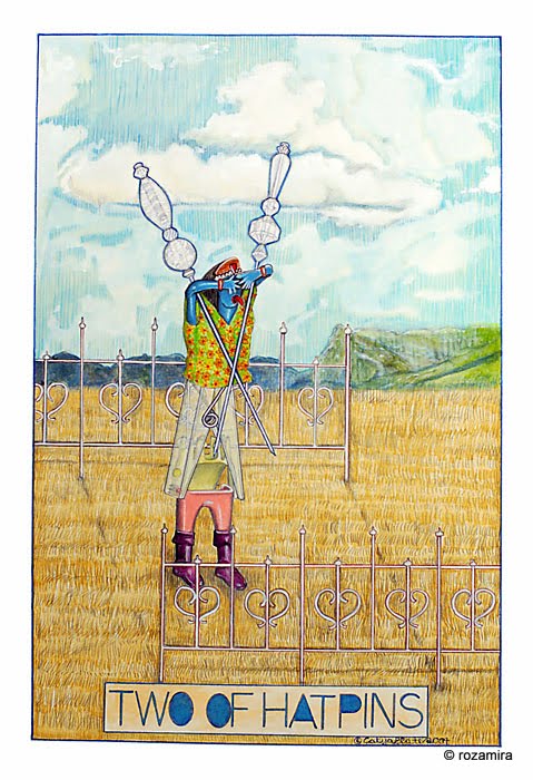 Clothespin Tarot