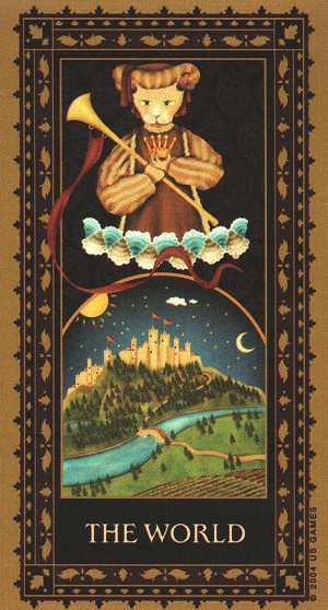 Medieval Cat tarot