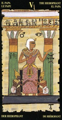 Egyptian tarots