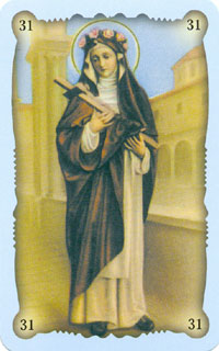 Saints oracle cards