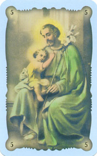 Saints oracle cards