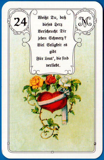 Lenormand Red Owl (Rote Eule)