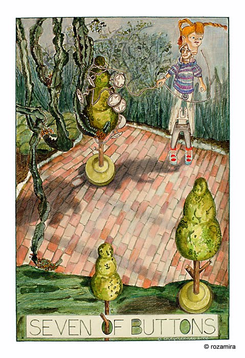 Clothespin Tarot