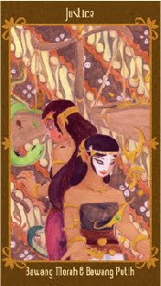 Javanese Folktales Tarot by Andhika Wijaya