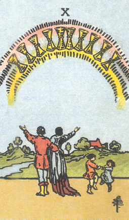 Smith-Waite Tarot Deck Borderless Edition