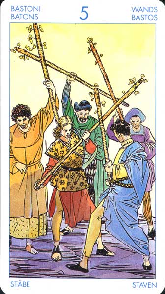 Universal Tarot (LoScarabeo)