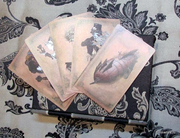 Sepia Stains Tarot by Bethalynne Bajema