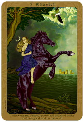 Affirmations Goddess tarot by Pamela Wells