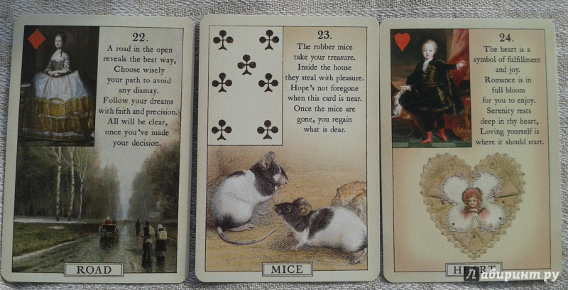 Blue Bird Lenormand