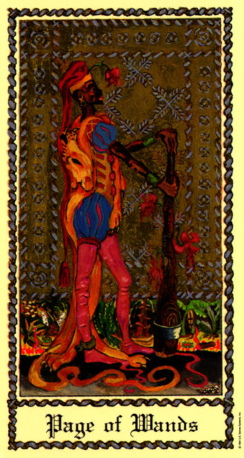 Medieval scapini tarot