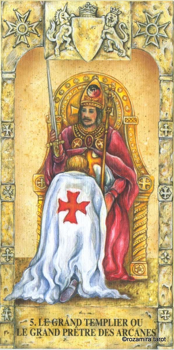 Le Tarot des Templiers (De Vecchi)