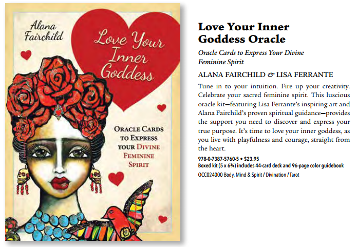 Love Your Inner Goddess Cards